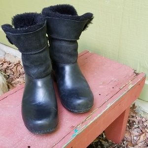 Dansko Stormy Oiled Nubuck Boots, size 39/8